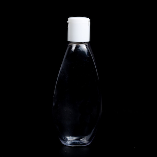 100 ml oval shape bottle