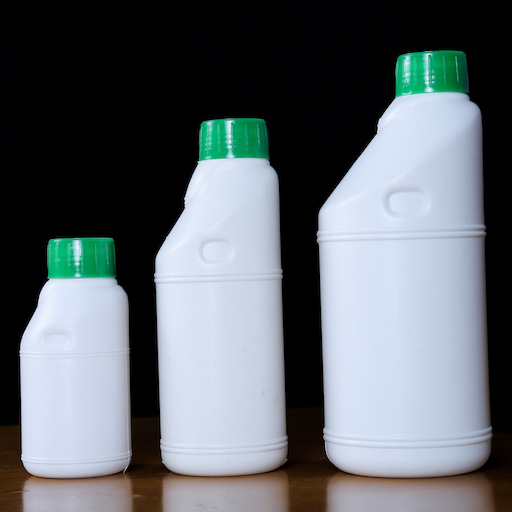Nandi HDPE bottles 100 mL to 1 L